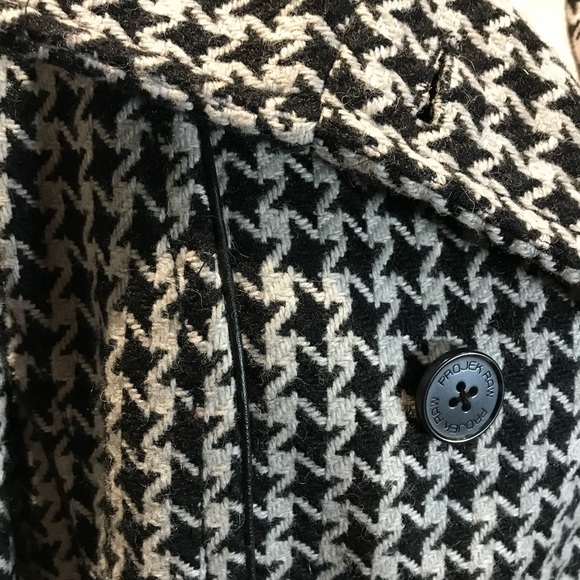 Houndstooth Coat size L - Picture 7 of 9